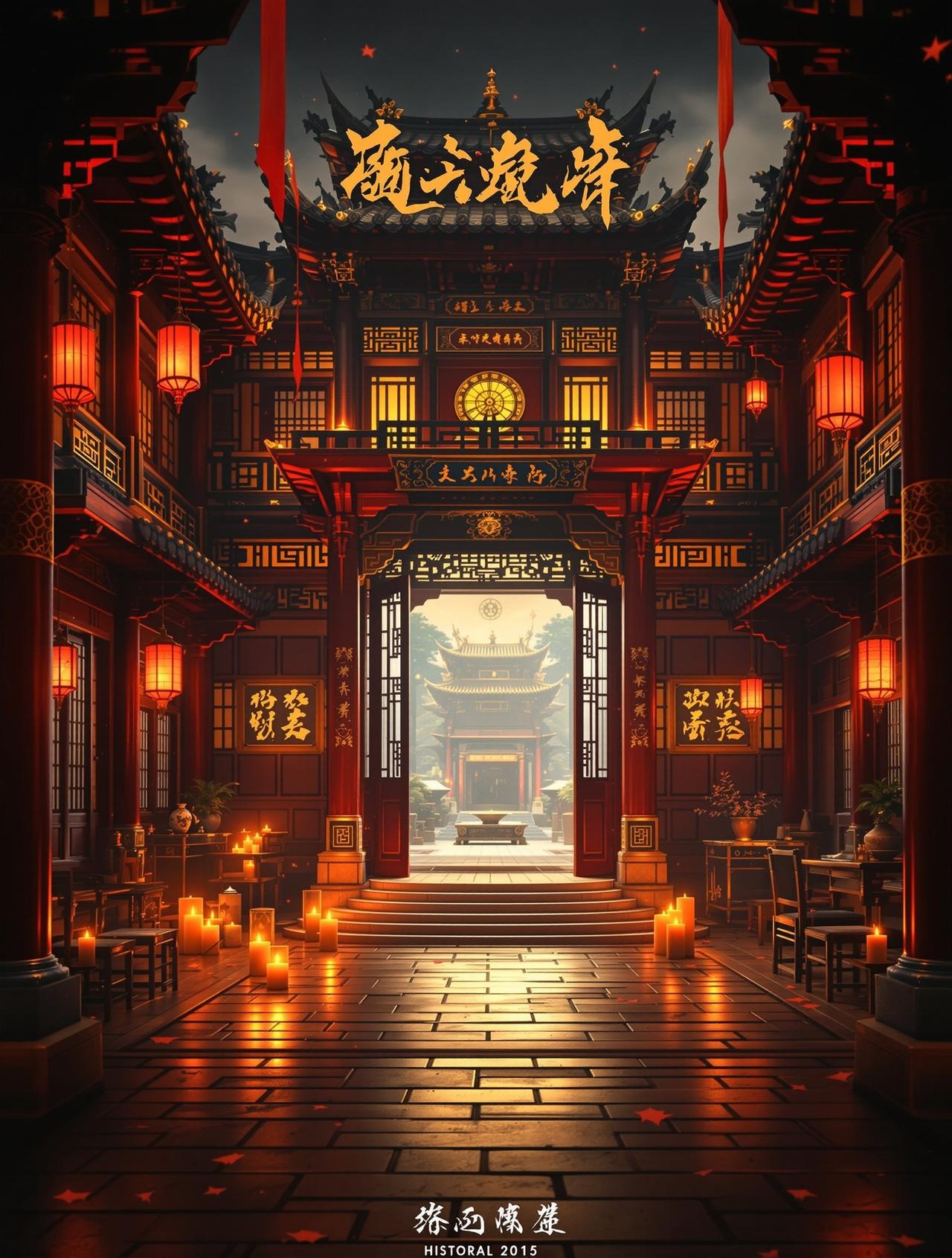 老王影院出品古装历史作品《大明风华》高清海报